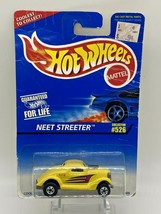 1997 Vintage Hot Wheels Collector #526 NEET STREETER Yellow w/BW Spoke W... - $5.99