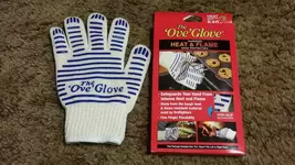 Ove Glove Heavy Duty Oven Glove Non-slip Silicone Grip For Hot BRAND NEW... - $27.00