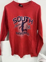 South Alabama Jaguars Basketball Long Sleeve Shirt SZ Large MV Sport USA - £14.24 GBP