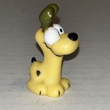 Garfield Odie Figure 2 1/8" Tall Rubber Toy Pencil Topper Made in HK - $12.43
