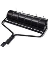 vidaXL Lawn Roller Black Iron Standard Durable Aerator Cylindrical - $767.77 CAD