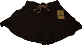 Magellan Outdoors Misses Medium Brown Gauze Cuffed Shorts New with tags - £9.43 GBP