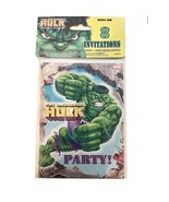 The Incredible Hulk Party Invitations Birthday Party Supplies 8 per Pack... - $165.14 MXN