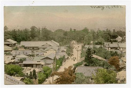 Kobe Japan Street Scene Hand Colored Undivided Back Postcard 1907 - £14.06 GBP