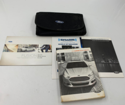 2014 Ford Fusion Owners Manual Handbook with Case OEM F04B41055 - £25.09 GBP