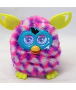 Furby Boom Interactive Toy 2012 Purple Pink White Block Pattern Guaranteed - $26.45
