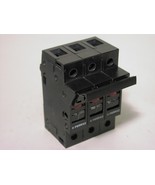 Ferraz Shawmut C081077 ST10III DIN Rail Fuse Holder Class CC 3 Pole 25 A... - $14.99