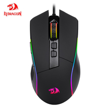 REDRAGON Lonewolf G105 RGB USB Wired Gaming Mouse 8000 DPI 8 Buttons Mice - $28.00