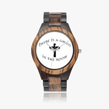 Indian Ebony Wooden Watch &quot;Ghost&quot; - £47.14 GBP