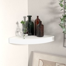  Corner Shelf White Honeycomb MDF Small Wall mounting - $1,429.25 MXN