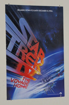 1986 Star Trek IV The Voyage Home 20 x 13 1/2 inch promo mini movie post... - £30.08 GBP