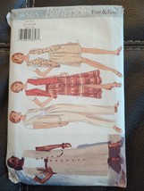 Vintage Butterick SEWING Pattern 4505 Misses Vest Skirt Top Partial Cut Sz 12-16 - $8.54