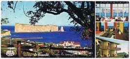Postcard Hotel Motel La Normandie Perce Quebec Long Card - £3.94 GBP