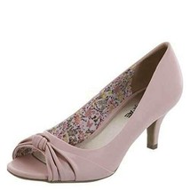 Womens Shoes Pumps American Eagle AE Pink Peep Toe Heels Shoes-size 9.5 - £15.00 GBP
