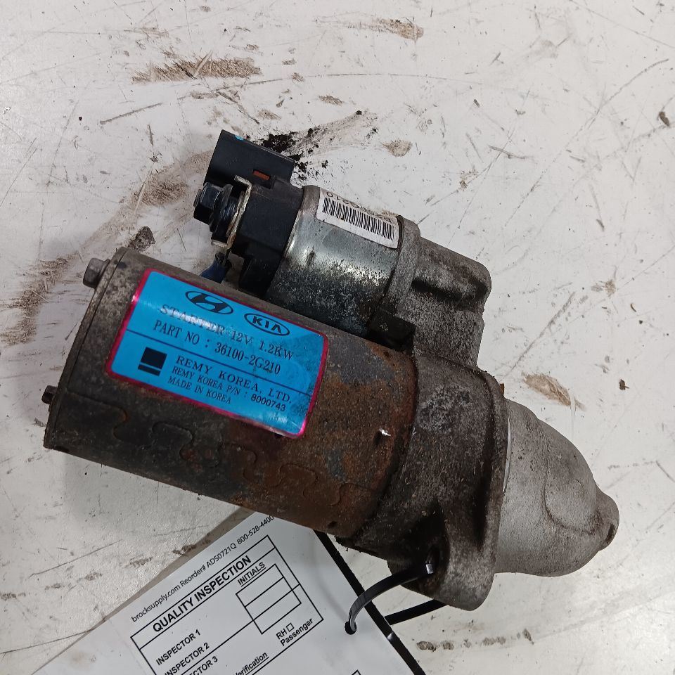 Engine Starter Motor US Built VIN 5 1st Digit Fits 16-20 OPTIMA - $44.94