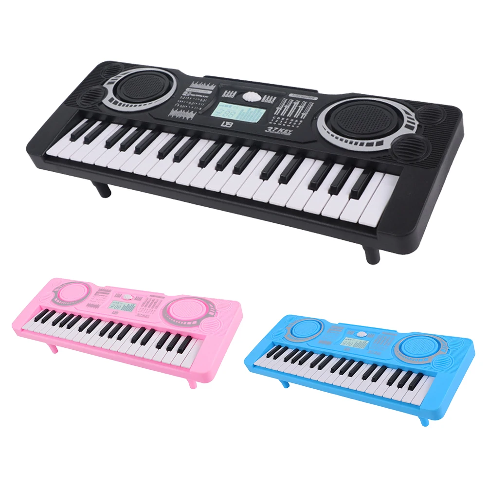 Portable 37 Keys Digital Keyboard LED Display Digital Electronic Piano Children - £14.63 GBP+