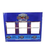 VTG Slot Machine Glass Flags Stars Double Jackpot 1992  Sigma Game Inc 1... - £18.70 GBP