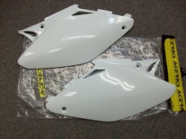 Acerbis White Rear Number Plates For 2002-2007 Honda CR 125 250 125R 250R CR250 - £40.76 GBP