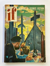 IF Worlds Of Science Fiction Magazine July 1954 Fabulous Cover Art - $128.61 MXN