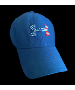 Under Armour Baseball Hat American Flag UA Fitted Large XL Mens Navy Blu... - $18.49