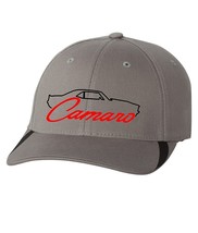 Camaro Embroidery on a new grey ball cap - $20.00