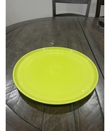 Fiesta Ware Pizza Tray  RARE Color CHARTREUSE  Homer Laughlin Fiestaware - £68.39 GBP