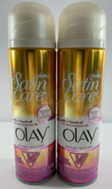 Lot of 2 Gillette Satin Care Olay Sugarberry Scented Shave Gel 7 oz each - £18.19 GBP