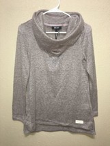Dkny Women&#39;s Beige Tunic Turtleneck Sweater Size S New - £58.20 GBP
