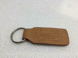 Vintage Promo Key Ring PAUL ALBERT CHEVROLET OLDS CADILLAC Keychain Port... - $9.27