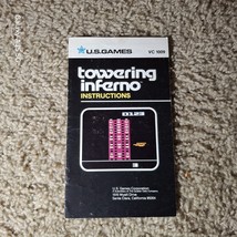 Atari 2600 Towering Inferno game manual in excellent condition  - $7.02 CAD