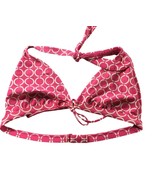 Body Glove Womens Bikini Size Medium Pink Geometric Print Swimsuit Halte... - $11.88