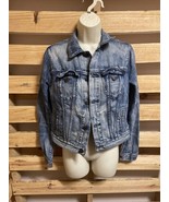 Vintage Ralph Lauren Polo Denim Medium Wash Jean Jacket Woman&#39;s Size XS KG - $1,841.74 MXN