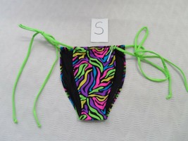 Beauty AND the Beach BIKINI bottom ONLY in Multi SIZE S-NWOT - £22.70 GBP