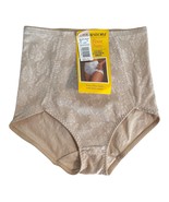 BestForm Flower Pretty Lycra Control Brief Color Nude Shape Wear Size La... - $458.45 MXN