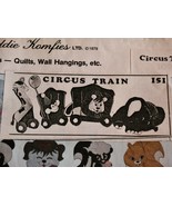 Vintage Kiddie Komfies PATTERN #151 CIRCUS TRAIN Quilt/Wall Hangings 197... - £14.57 GBP