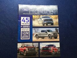 2022 FORD BRONO MAVERICK F-Series MUSTANG 32-page Dealer Frontline Magazine - $18.56