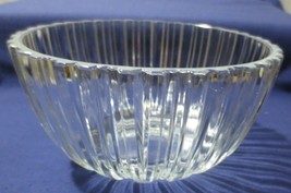 Godinger Empress Crystal Fruit Bowl Vertical Ribbing Made in Italy - £7.86 GBP