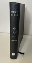 Holy Bible NRSV XL Edition 2010 Black Harper Bibles New Revised Standard Version - £23.58 GBP