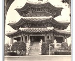 RPPC Chosen Temple Seoul Korea UNP Blank Back Postcard V3 - $17.77