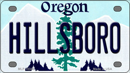 Hillsboro Oregon Novelty Mini Metal License Plate Tag - $14.95