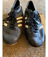 Raro Vintage adidas Velocità Originale 70&#39;s Pelle Scarpe Calcio Fatta IN... - $108.89
