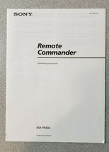 Sony Remote Commander RM-PP404 Operating Instructions Manual: 4-227-692-... - $18.95