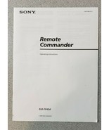 Sony Remote Commander RM-PP404 Operating Instructions Manual: 4-227-692-... - $25.97 CAD
