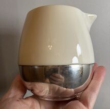 Midcentury Modern MCM  Towle Sterling Silver &amp; Lenox Creamer 465 Rare - $89.00