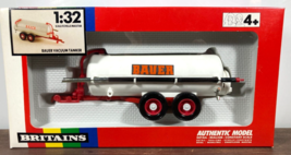 Britains BAUER VACUUM TANKER Farm Implement #9563 Tractor Trailer 1989 V... - $39.59