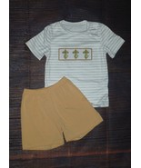 NEW Boutique Easter Cross Boys Shorts Outfit Set - €14,75 EUR