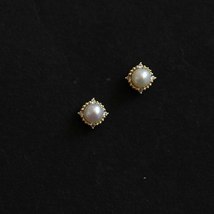 Ver palace style vintage pearl stud earrings women classic fashion mother s day jewelry thumb200