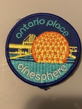 Ontario Place Cinesphere - Ontario Canada Vintage Badge Patch Souvenir  - £7.59 GBP