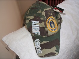 US Air Force Camo ball cap w/tags  - £14.16 GBP