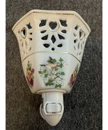 Vintage Formalities Victorian Roses Night Light by Baum Bros. Wall Plug In - $249.66 MXN